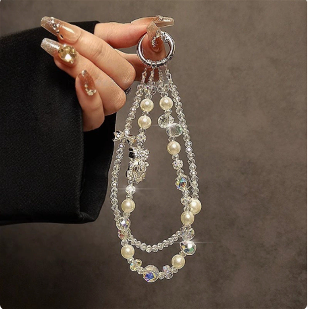 Elegant Beaded Charm Eyewear Strap Kalsten