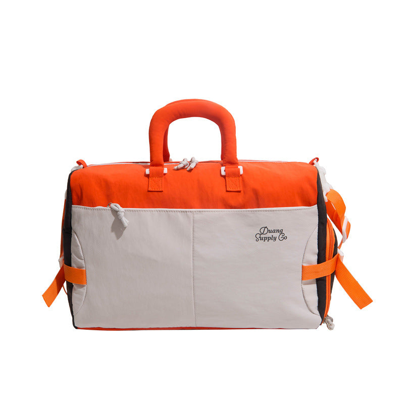 Color-Blocked Travel Duffel