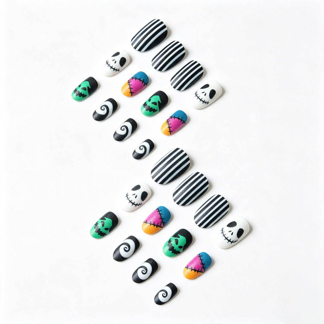 Creative Halloween Nail Art Design Set