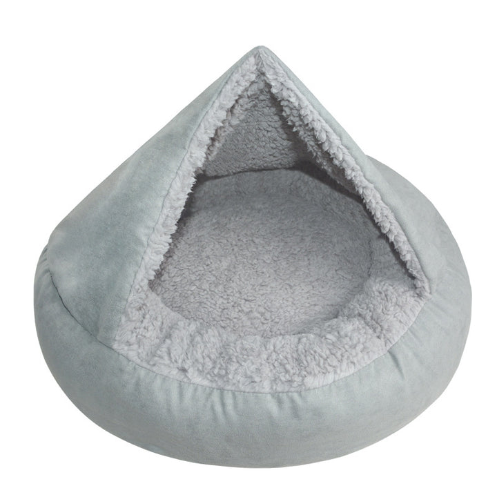 Cozy Triangle-Shaped Dog Bed