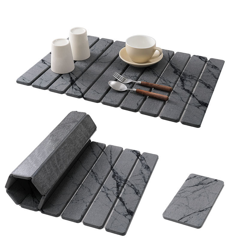 Elegant Marble Design Kitchen Placemats