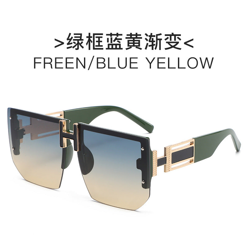 Women futuristic square sunglasses Kalsten