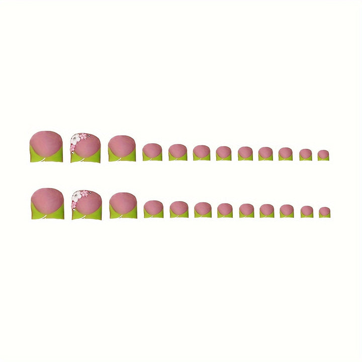 Floral Fantasy Press-On Nail Set Kalsten