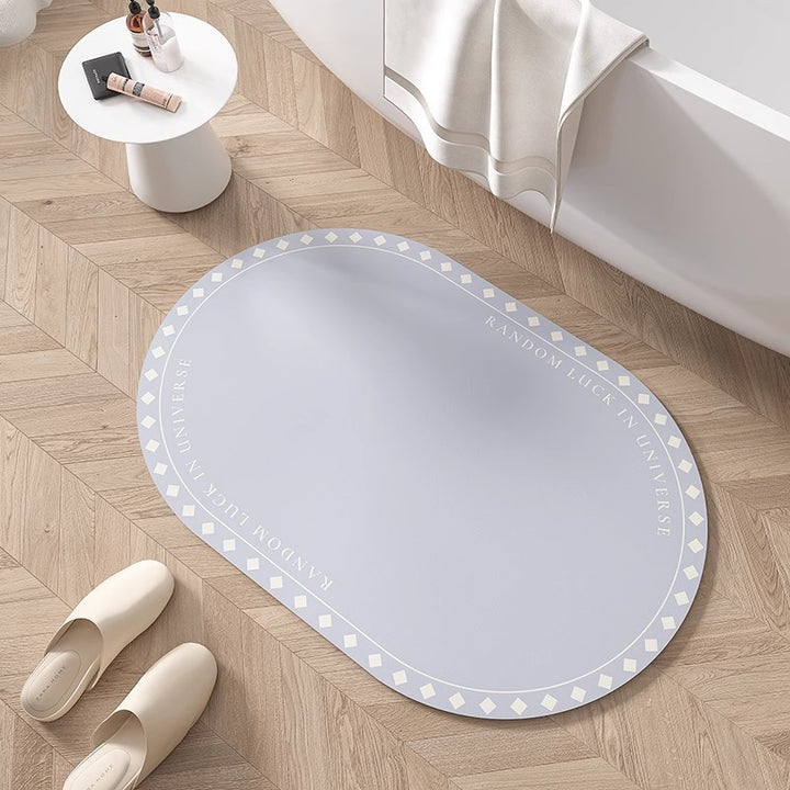 Inspirational Quote Bath Mat Kalsten