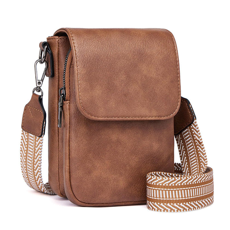 Small crossbody bag with decorative shoulder strap Kalsten