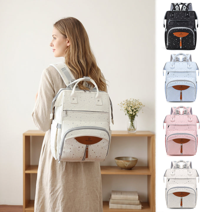 Stylish Multi-Pocket Diaper Backpack Kalsten
