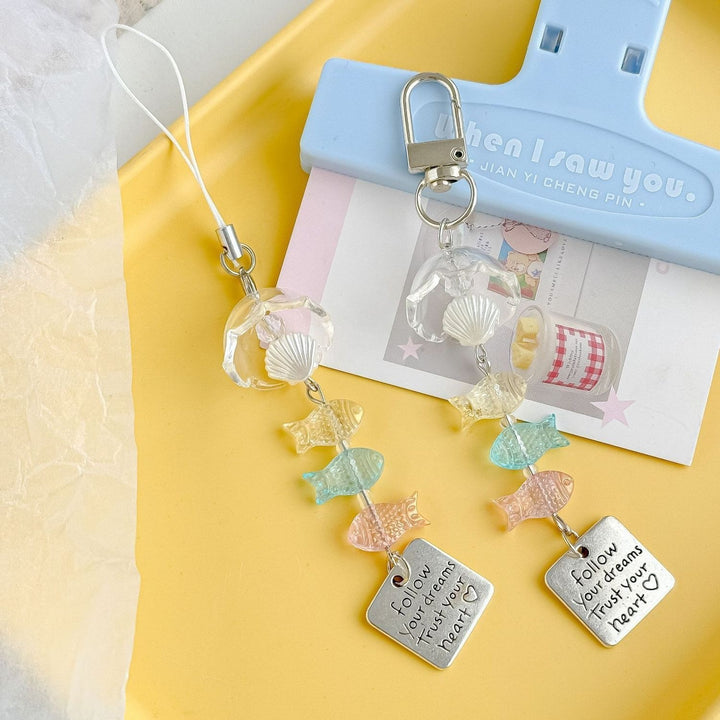 Playful keychain with maritime design Kalsten