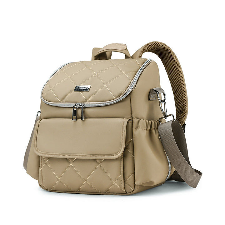 Modern Quilted Multi-Functional Backpack Kalsten