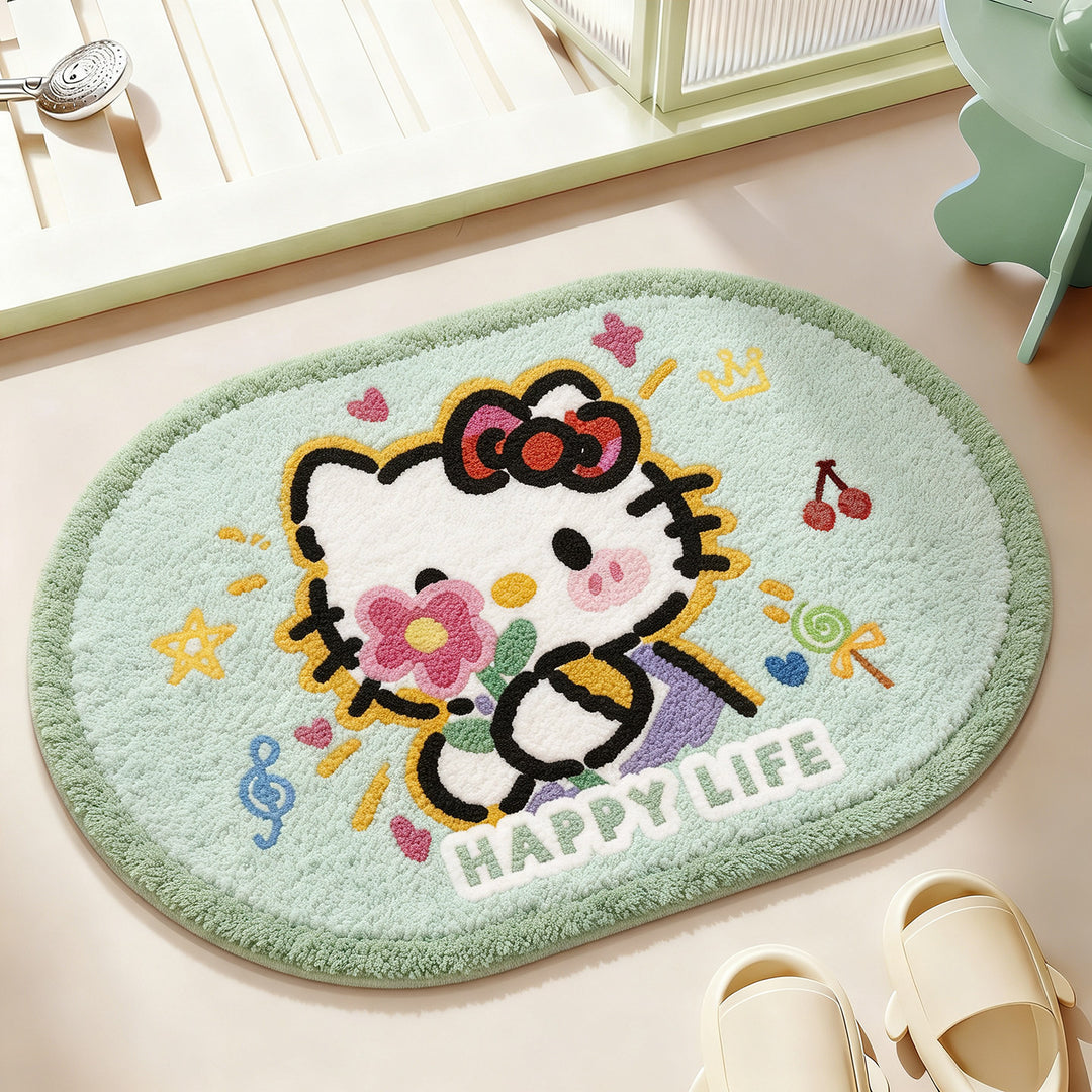 Cartoon Character Bath Rug for Home