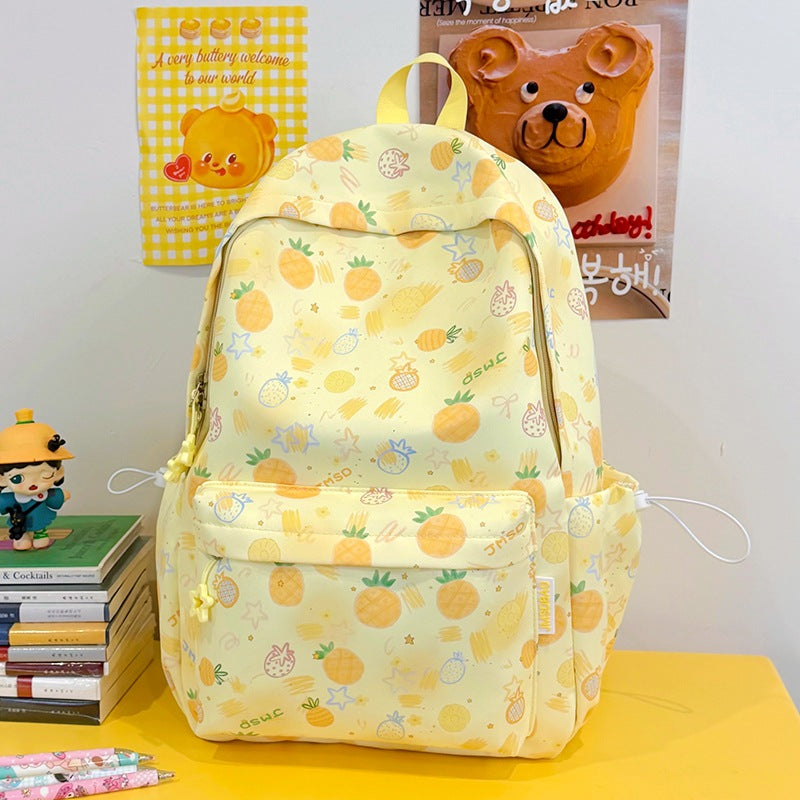 Fun Pineapple-Themed School Backpack Kalsten