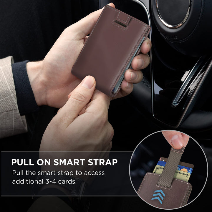 Ultra-Slim RFID-Blocking Leather Cardholder Kalsten