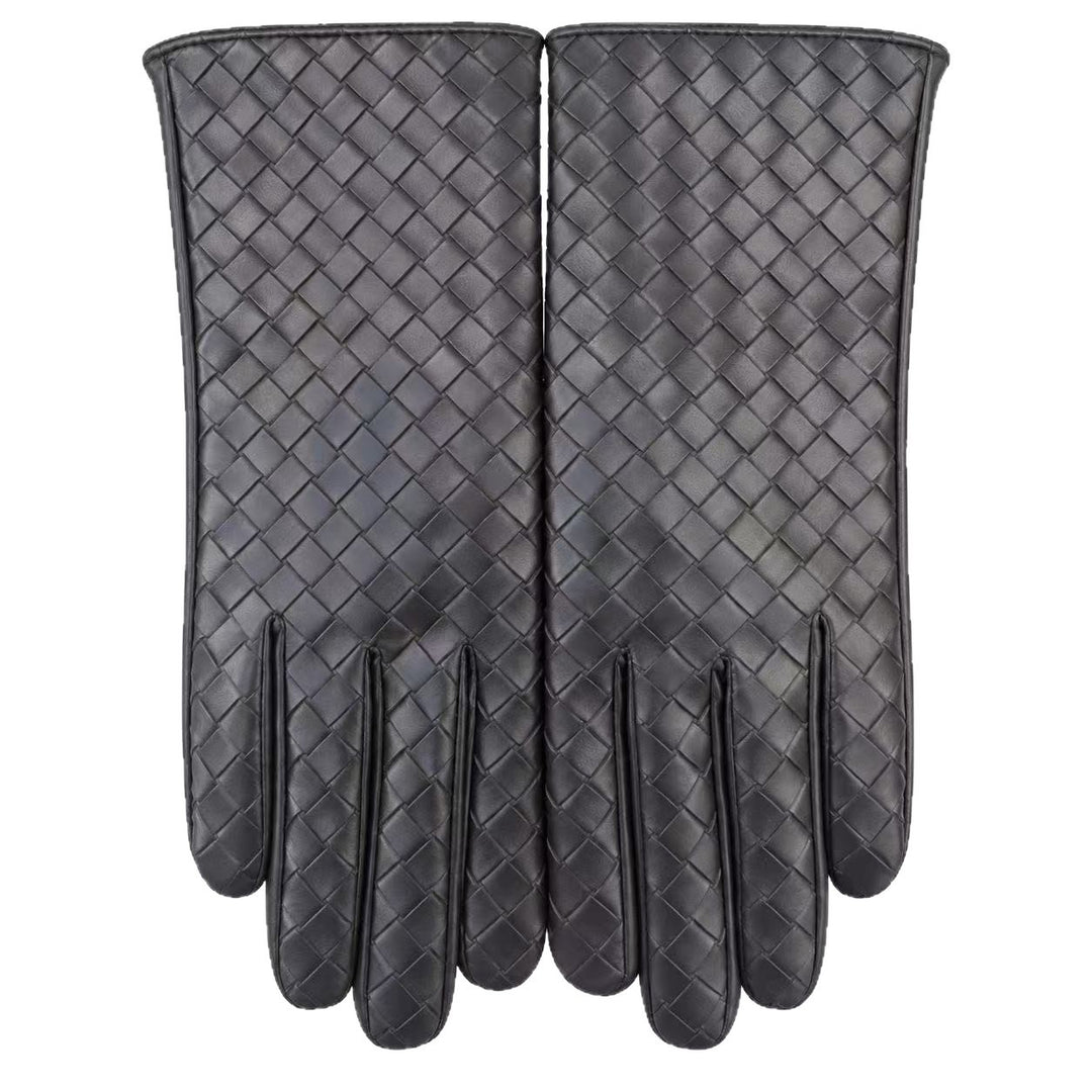 Premium Woven Leather Gloves Kalsten