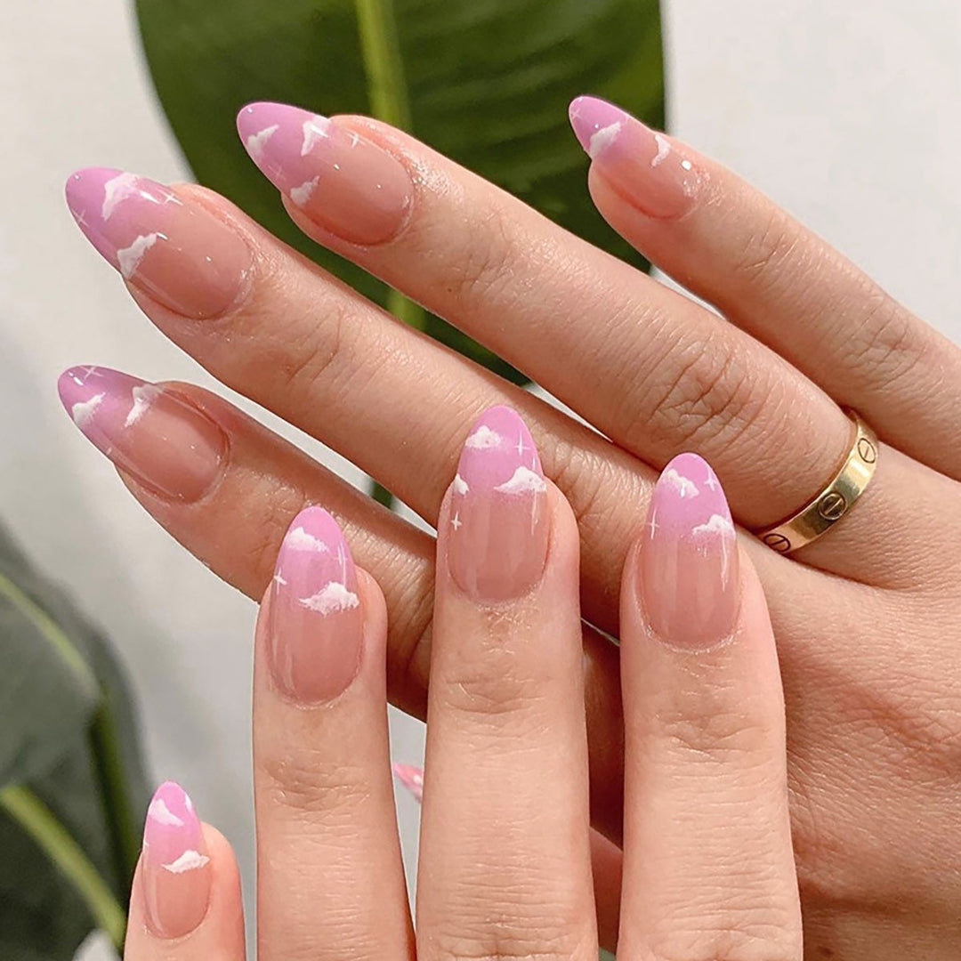 Stiletto Glossy Press-On Nails