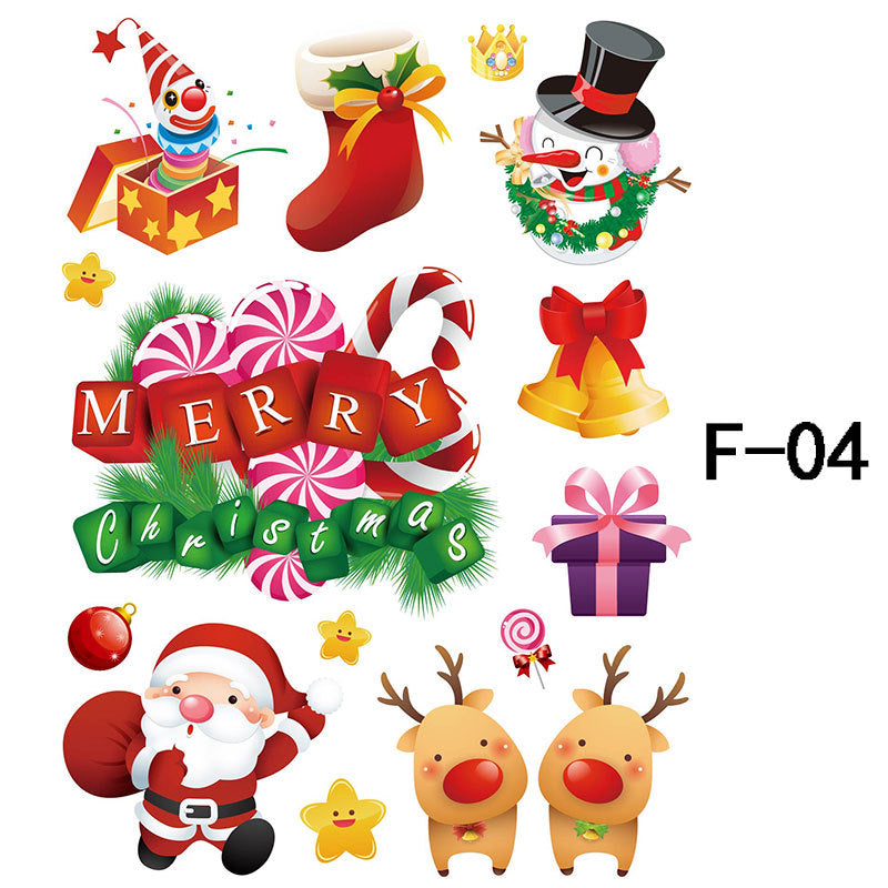 Festive Christmas Wall Decals Kalsten