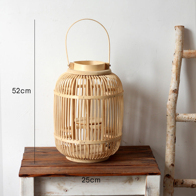 Decorative Lantern made of Rattan Kalsten
