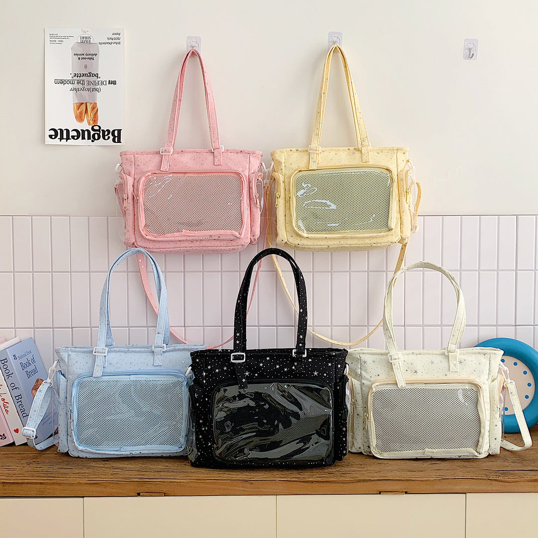 Cute Transparent Organizer Crossbody Bag Kalsten