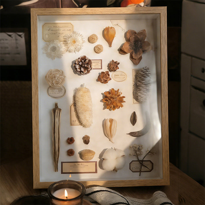 Botanical Shadow Box Art Frame
