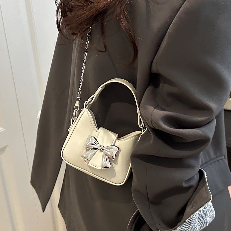 Bow Detail Mini Handbag