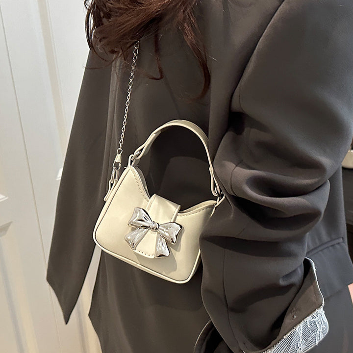 Bow Detail Mini Handbag
