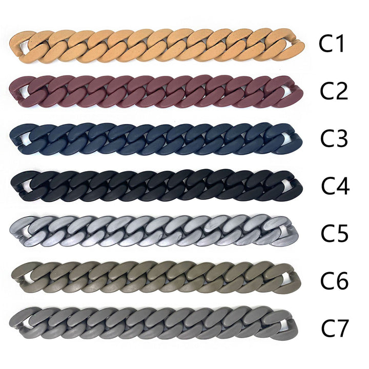Chunky Silicone Chain Bracelet Kalsten