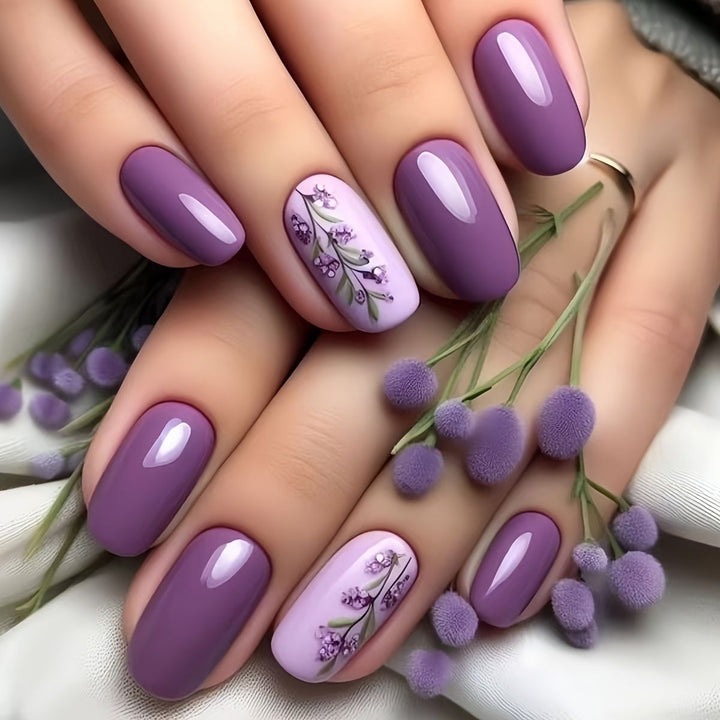Floral Embellished Nail Art Set Kalsten