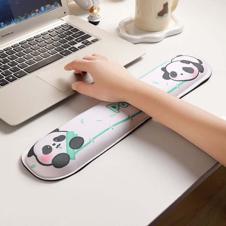 Cute Panda-Themed Ergonomic Wrist Support Mouse Pad