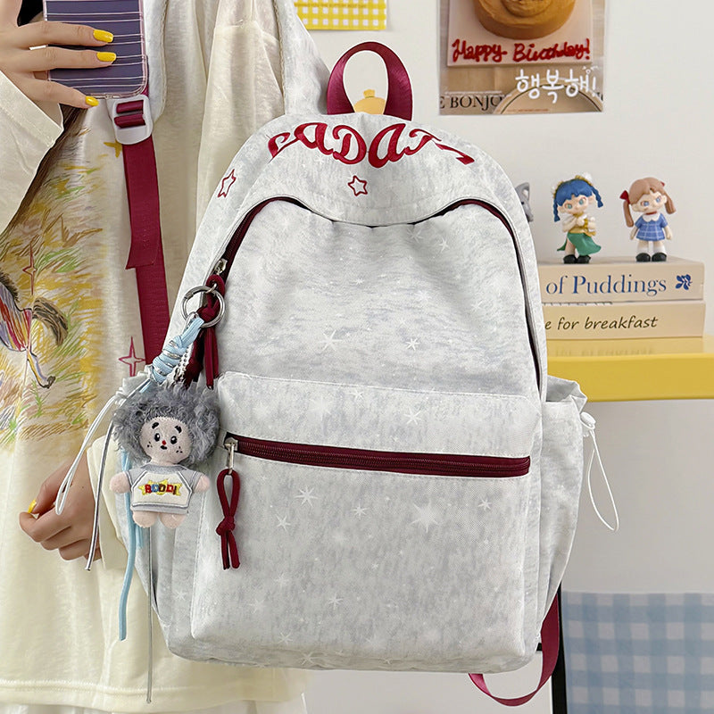 Stylish Star-Patterned Backpack Kalsten 1791205224