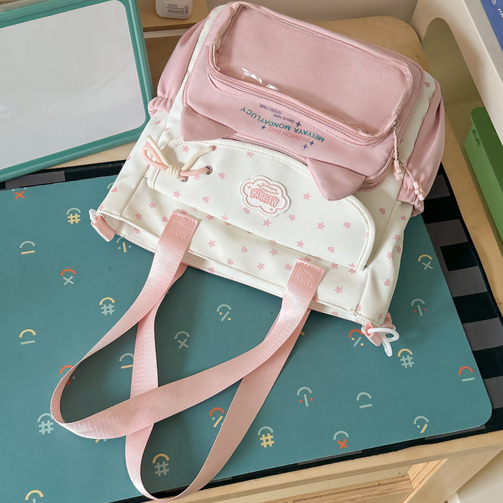 Stylish Water-Resistant Star-Patterned Backpack Kalsten