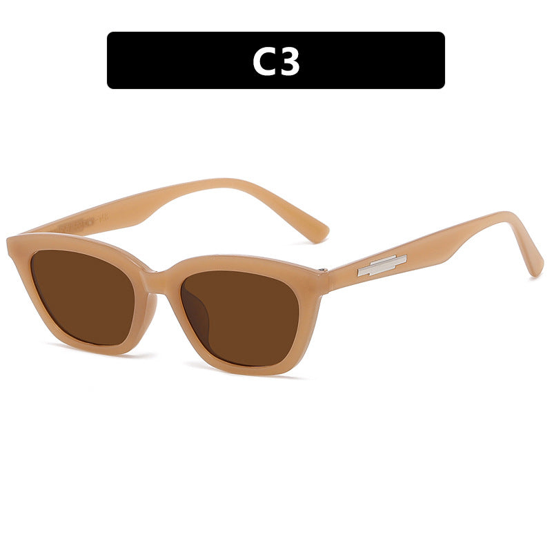 Women's trendy sunglasses in elegant cat-eye design with narrow frames Kalsten