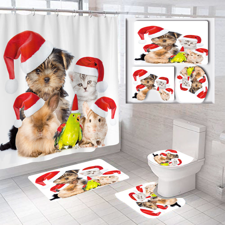 Christmas Themed Bathroom Set Kalsten
