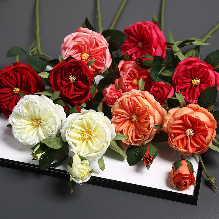 Luxurious Silk Rose Floral Arrangement