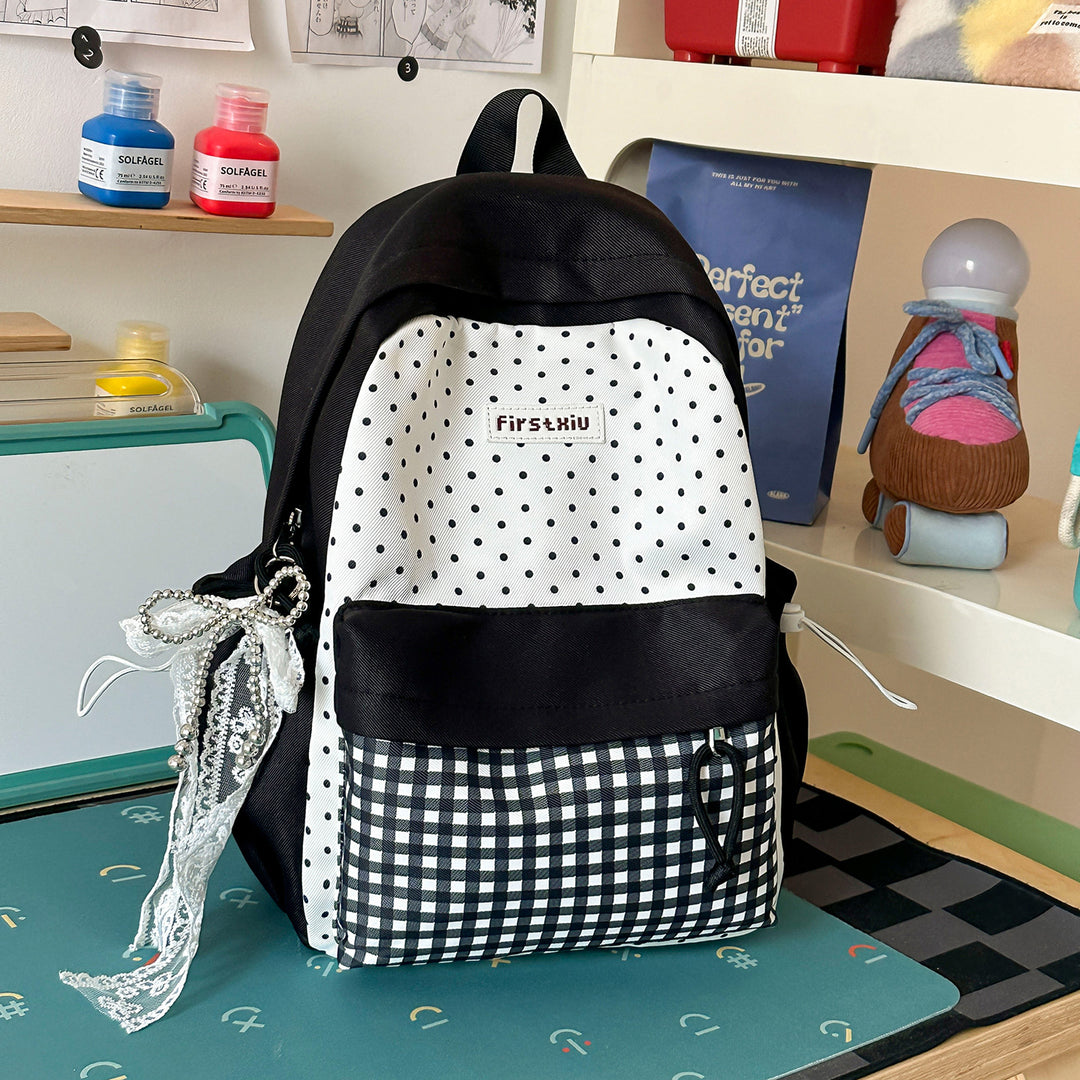 Charming Patterned Daily Backpack Kalsten