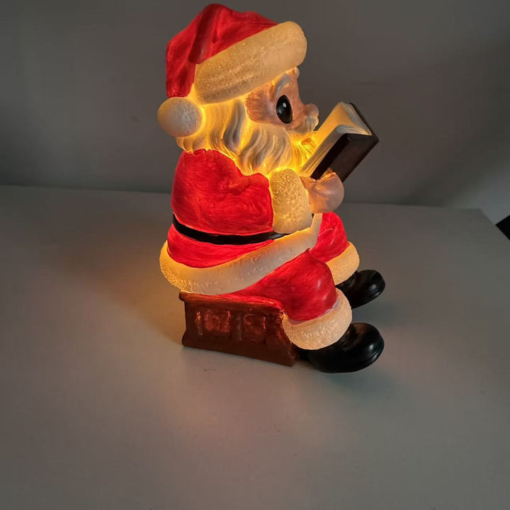 Decorative Santa Reading Lamp Kalsten