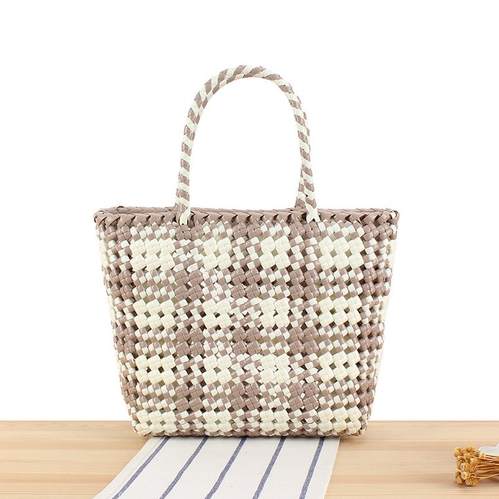 Large Tote Bag Made of Woven Material Kalsten