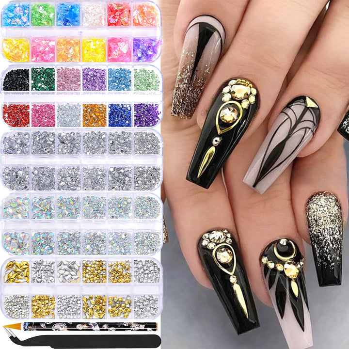 Decorative Nail Art Gemstone Kit