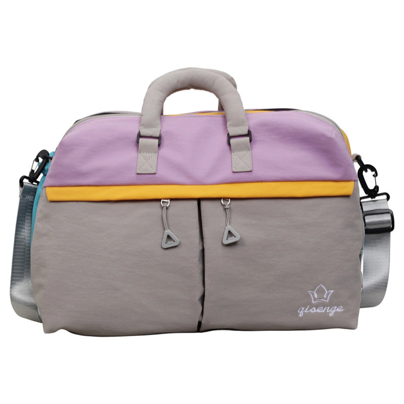 Stylish Multi-Compartment Travel Duffel
