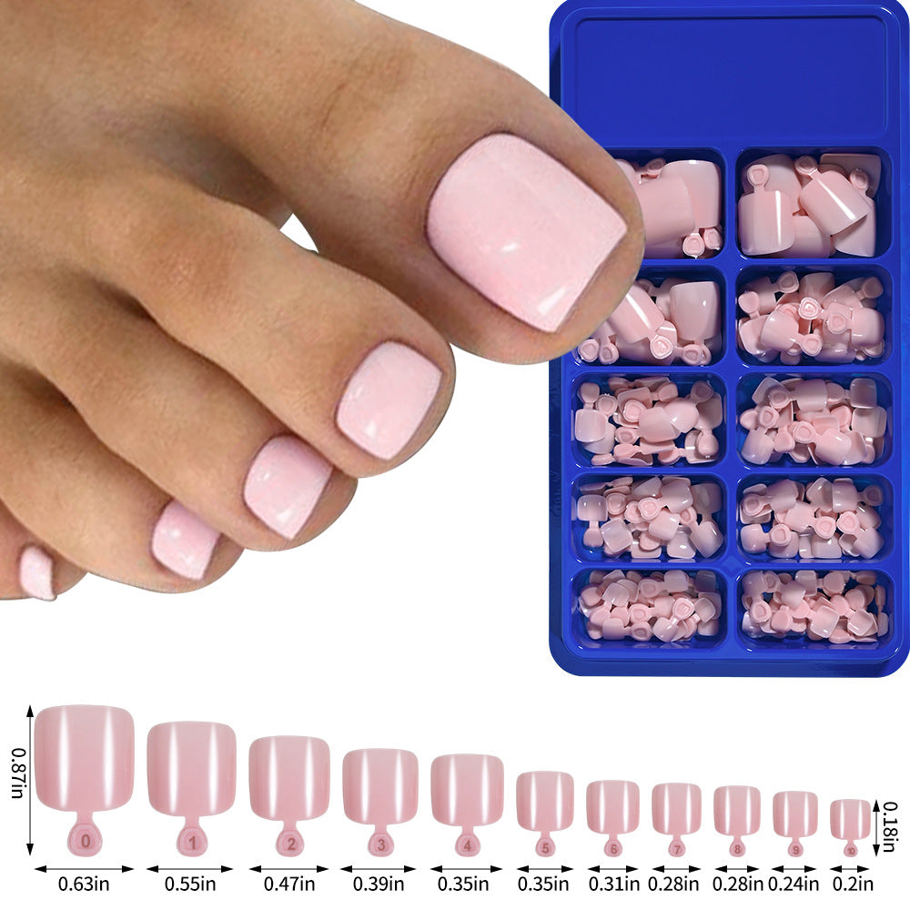 Premium Soft Gel Toenail Tips Set Kalsten