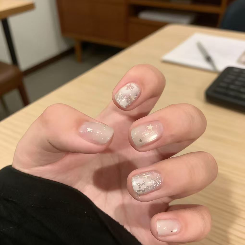 Starry Glitter Nail Art Extensions