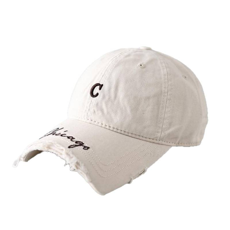 Women's Distressed Cotton Baseball Cap Kalsten 1784083462