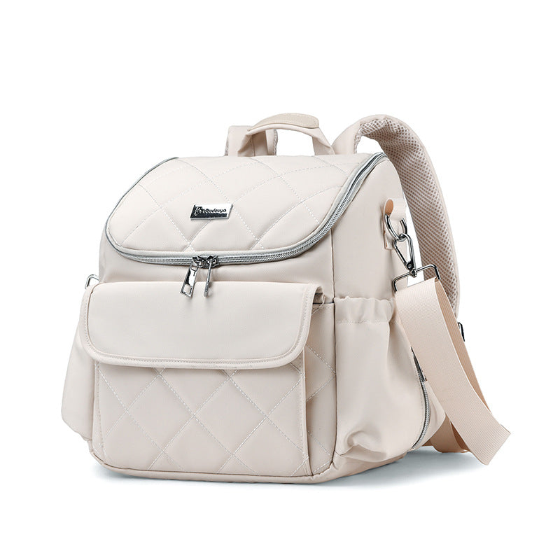 Modern Quilted Multi-Functional Backpack Kalsten