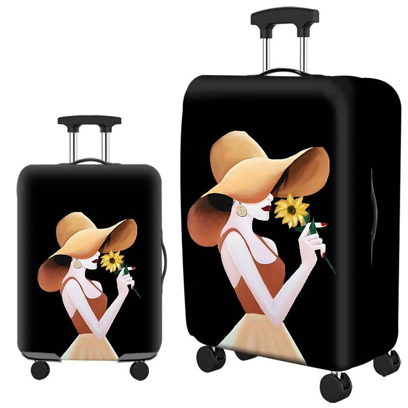 Artistic Travel Hard Shell Suitcase Kalsten