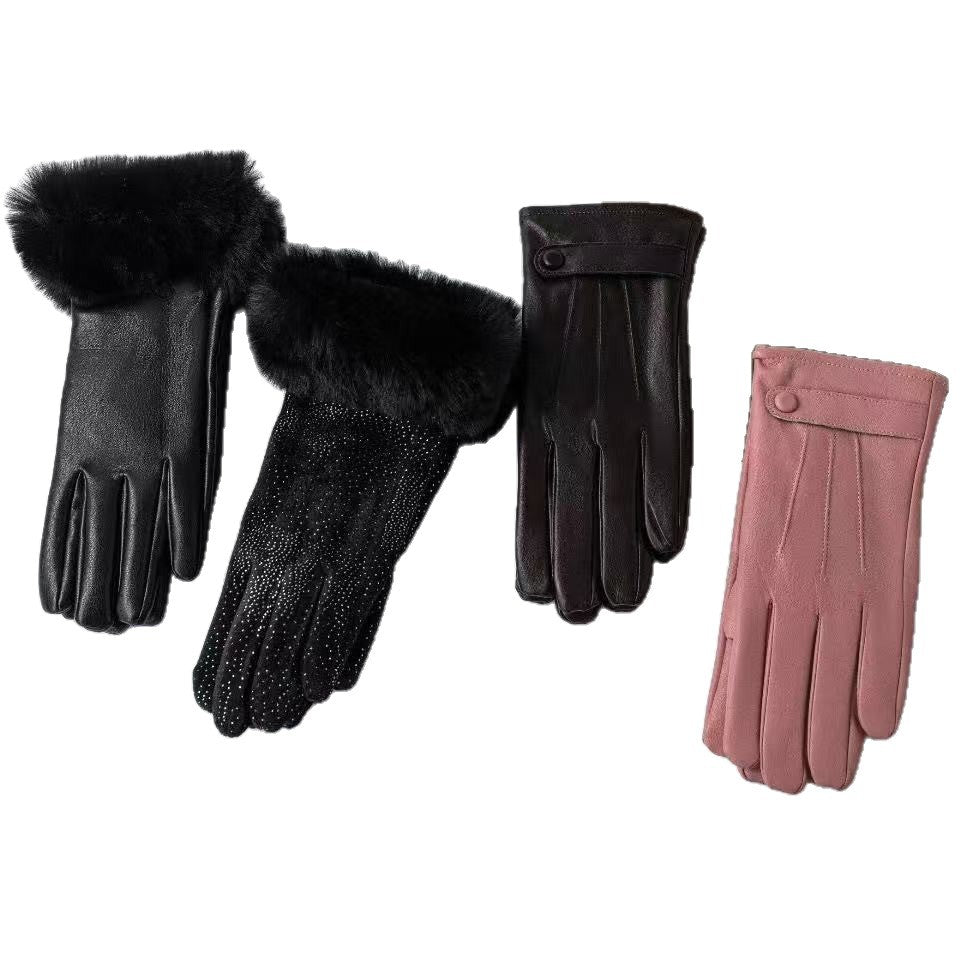 Elegant Touchscreen Leather Gloves Kalsten