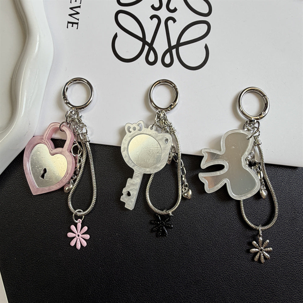 Decorative Heart Lock Keychain Kalsten