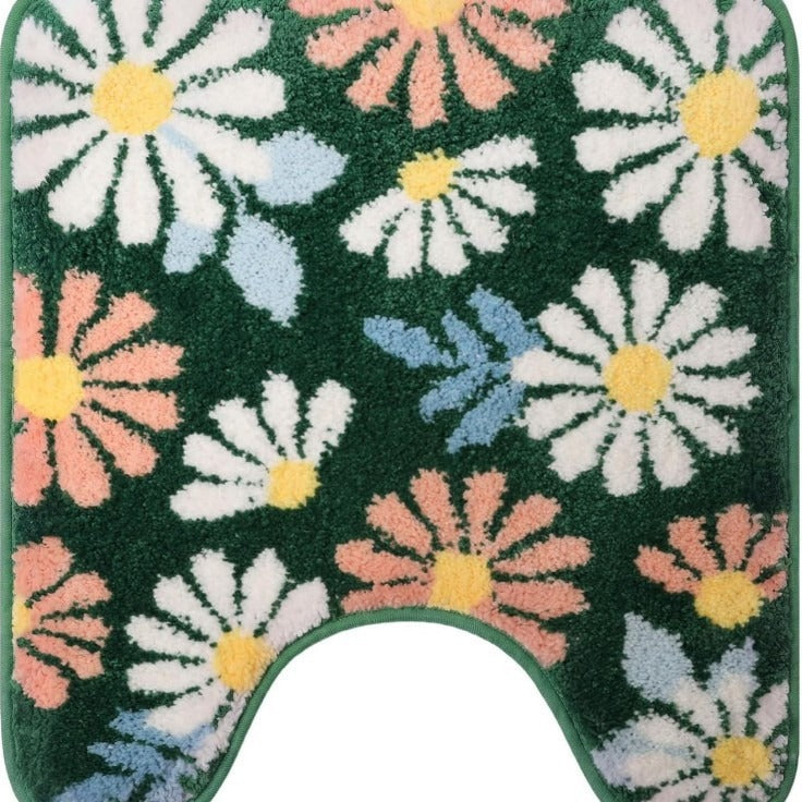 Cat-Themed Bath Mat