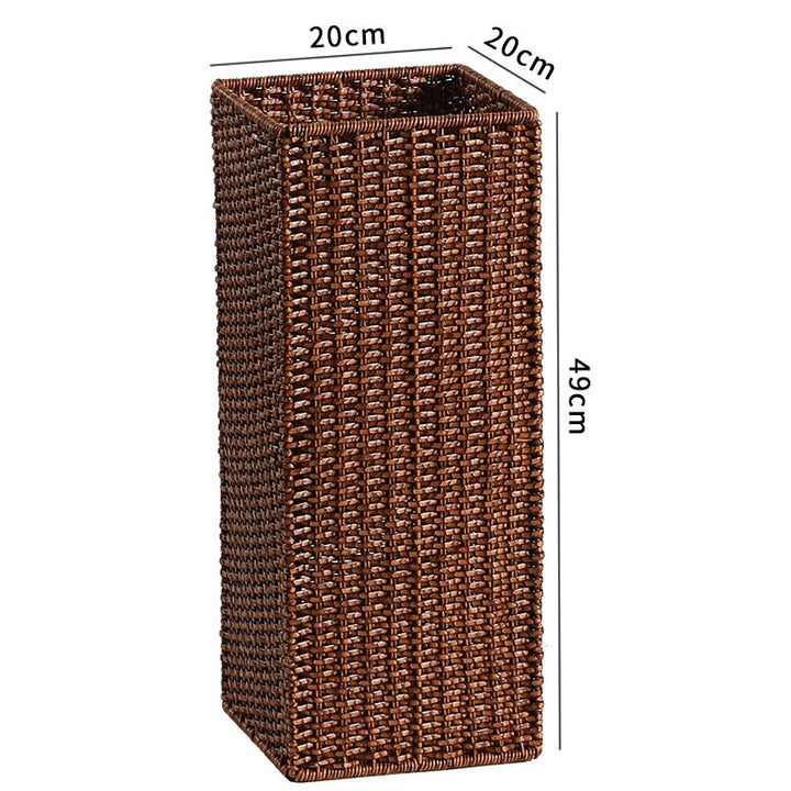 Hexagonal Decorative Wicker Storage Container Kalsten