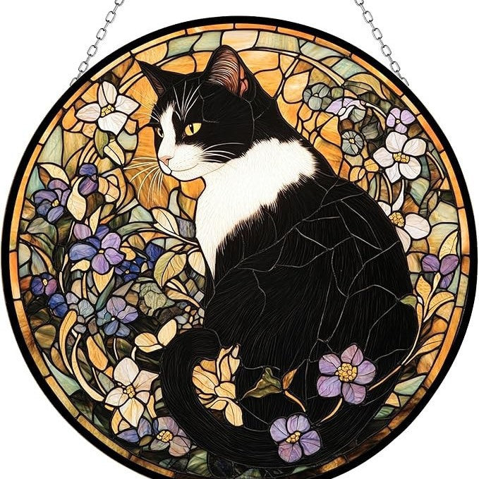 Stained Glass Phoenix Wall Art Kalsten