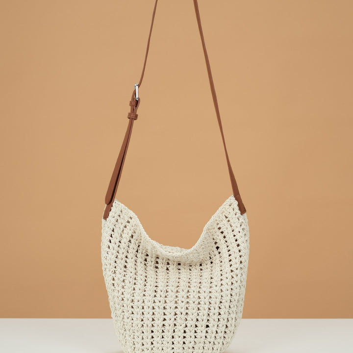 Handbag Made of Crocheted Material Kalsten