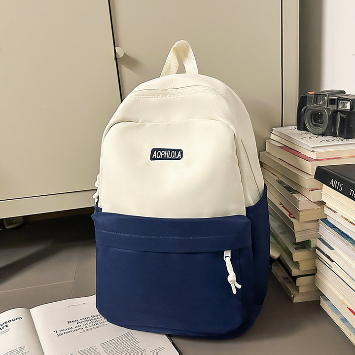 Versatile Casual Backpack with Cute Keychain Kalsten