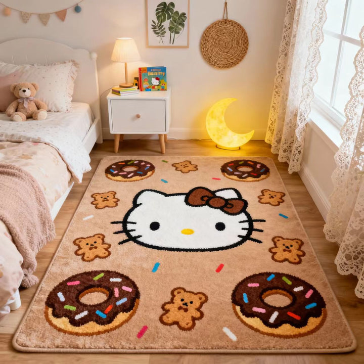 Hello Kitty-Themed Plush Floor Mat Kalsten