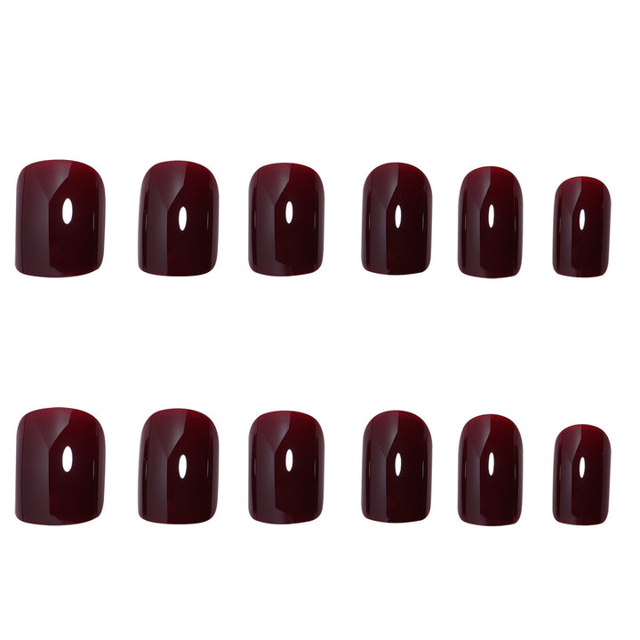 Glossy Short Ballerina Press-On Nails Kalsten